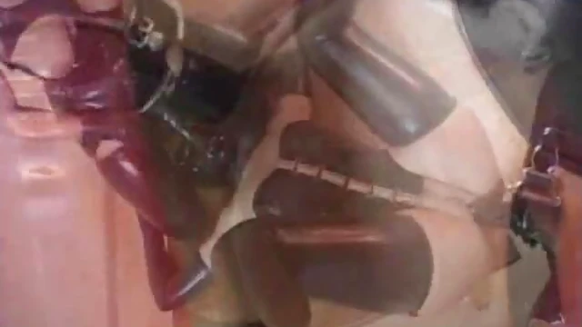 Latex Ladies Thrill During Extreme BDSM Playtime Fantasies