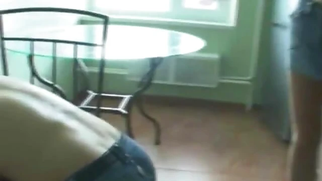 Submissive Slave Endures Simultaneous Spanking During Live Cam Show