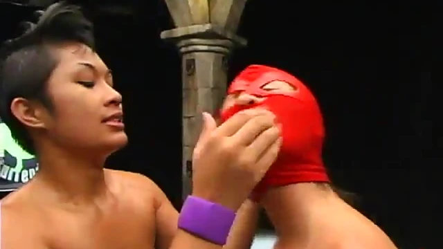 Crimson Ninja Battles DragonLily's Strapon in Steamy Martial Arts Pleasure Duel