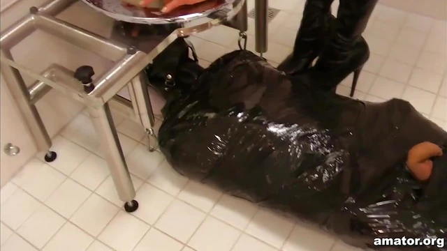 Lady Ashley Dominates Her Lover With A Piss Drinking Punishment Scene