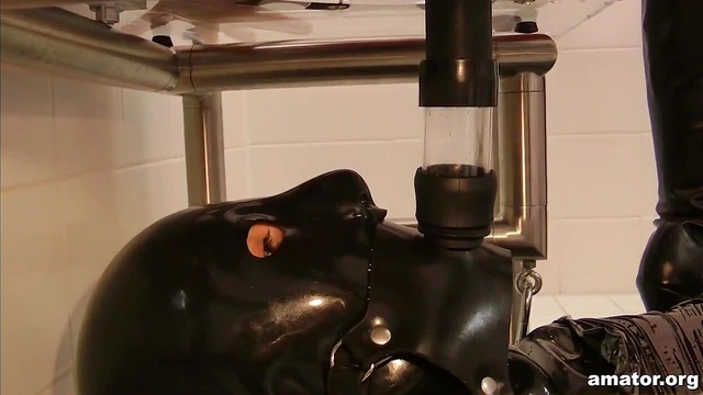 Lady Ashley Dominates Her Lover With A Piss Drinking Punishment Scene