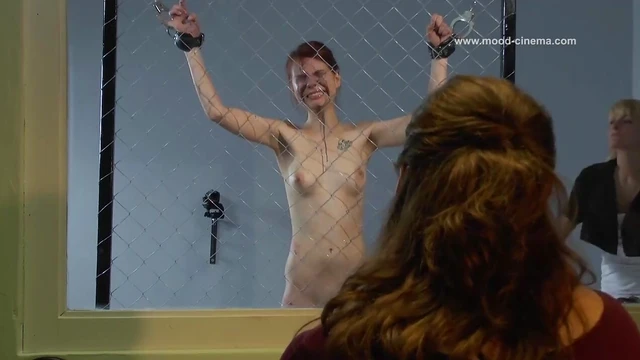 Submissive Skinny Brunette Takes Harsh Punishment from Kinky Mistress