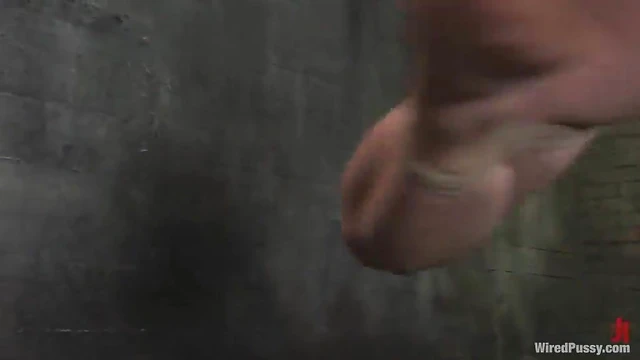 Seductive Curvy Glasses Babe Gets Bondaged & Suspended for Hot Action