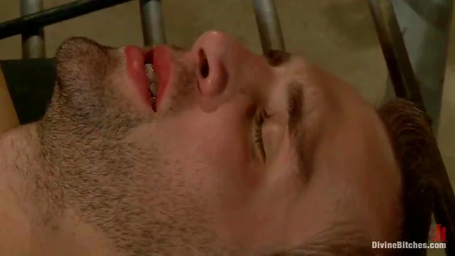 Lorelei Lee's Sexy Blonde Hair Shines While She Dominates with Strap-on Fuck