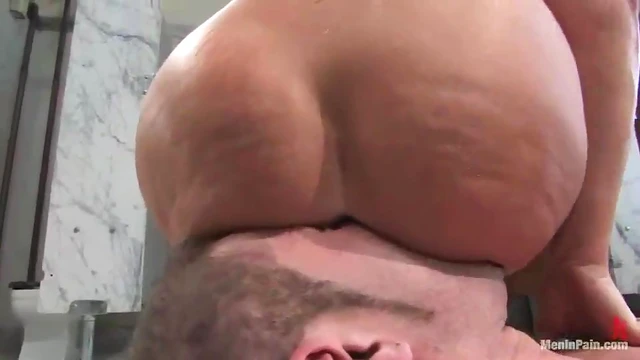 Guy Tortured by Two Insane Sluts Giving Him Hot Blowjob Treatment