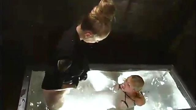 Naughty Blonde Adrianna Gets Whipped & Tortured in Jail Cell Sex Scene