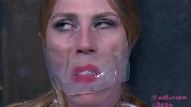Blonde Prisoner Submits to Evil Mistress's Basements Pleasure Commands