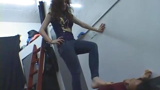 Sultry Jenna Dominates Stud, Strutting in Heels & Demanding Toe Worship