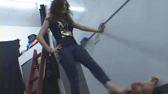 Sultry Jenna Dominates Stud, Strutting in Heels & Demanding Toe Worship