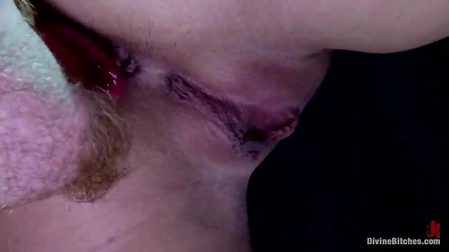 January Seraph Femdom Dominates & Strapons Her Submissive Guy Hard