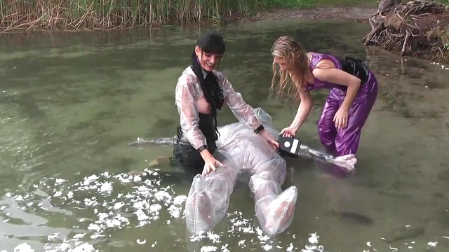 Sultry Carmen & Friend Punish Dude With Rough BDSM Bondage Play