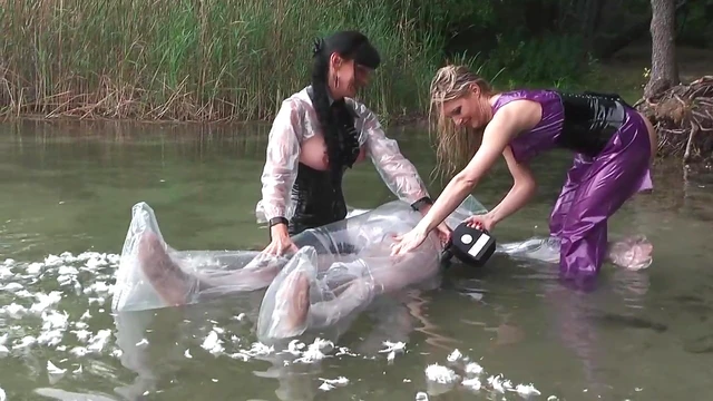 Sultry Carmen & Friend Punish Dude With Rough BDSM Bondage Play