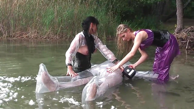 Sultry Carmen & Friend Punish Dude With Rough BDSM Bondage Play