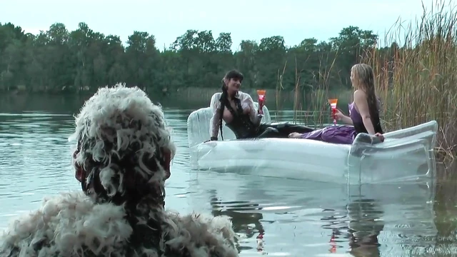 Sultry Carmen & Friend Punish Dude With Rough BDSM Bondage Play