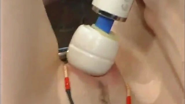 Sexy Blonde Dom Plays Rough with Redhead's Pussy Using Toys