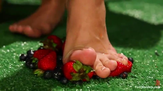 Kinky Lesbians Strap On For Steamy Feet Worshiping Fuck Fest