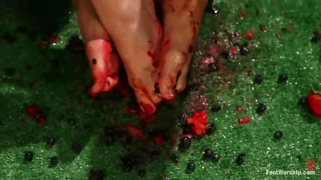 Kinky Lesbians Strap On For Steamy Feet Worshiping Fuck Fest