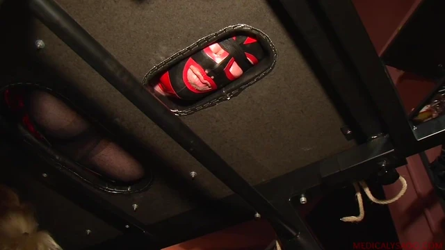 Patricia & Anna Take Turns Devouring Tied Guy's Cock Medically