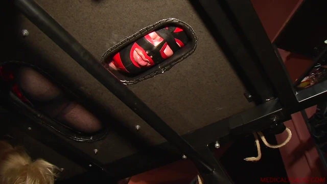 Patricia & Anna Take Turns Devouring Tied Guy's Cock Medically