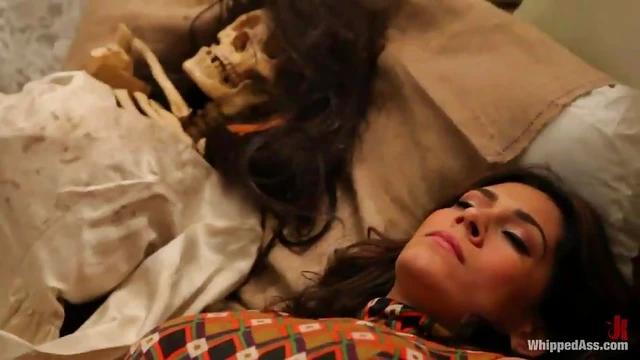 Seductive Brunette Gets Naughty Punishment from Blonde Temptress