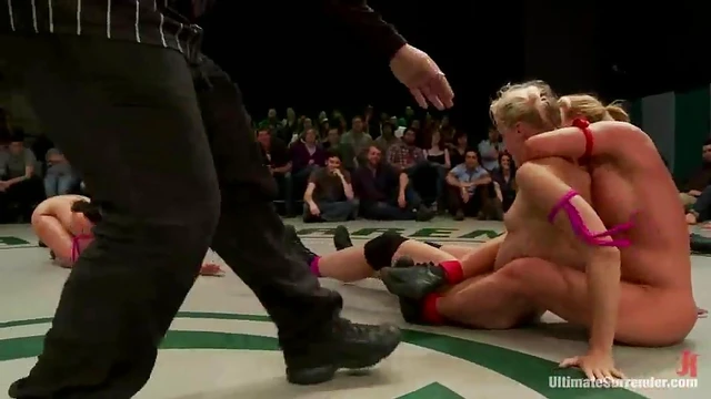 Sizzling Lesbian Threesome Ignites After Fiery Catfight Between Three Hot Girls