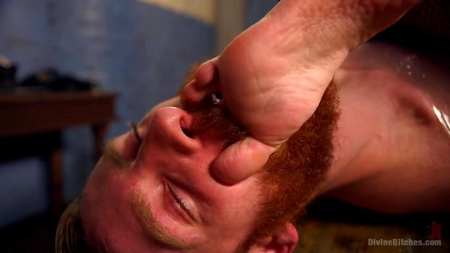 Male Slave Tormented & Fucked Hard With Strap-On By Dominatrix