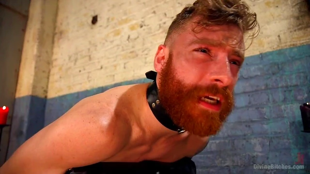 Male Slave Tormented & Fucked Hard With Strap-On By Dominatrix