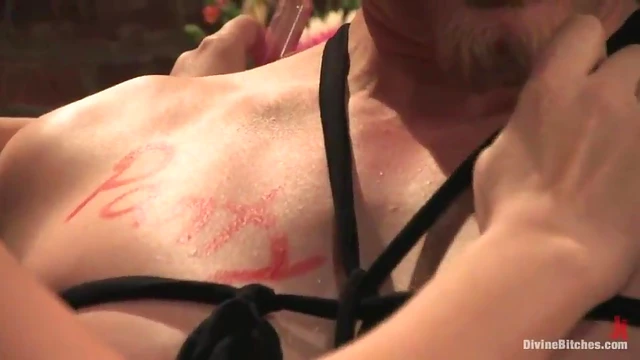 Aiden Starr Dominates Humiliated Submissive With Extreme Spanking Action