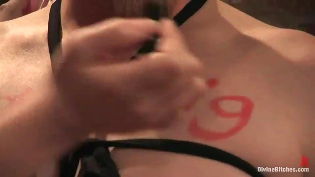 Aiden Starr Dominates Humiliated Submissive With Extreme Spanking Action