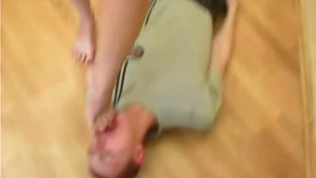 Caring Nataly Relieves Boyfriend’s Stress by Having Him Worship Her Toes