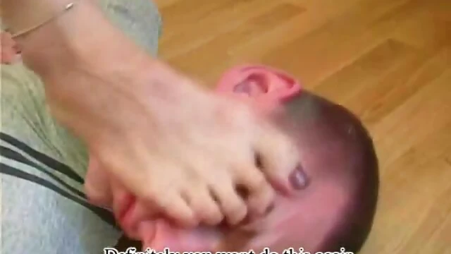 Caring Nataly Relieves Boyfriend’s Stress by Having Him Worship Her Toes