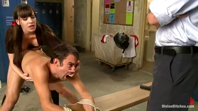 Sexy Dana DeArmond Strap-Ons Football Stud & Scores with Another Man