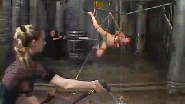 Wet BDSM Clip Features Savanna Tormented and Drenched in Pleasure