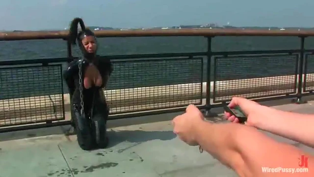 Betty Baphomet Torments & Fucks Nadia Styles Outdoors Passionately