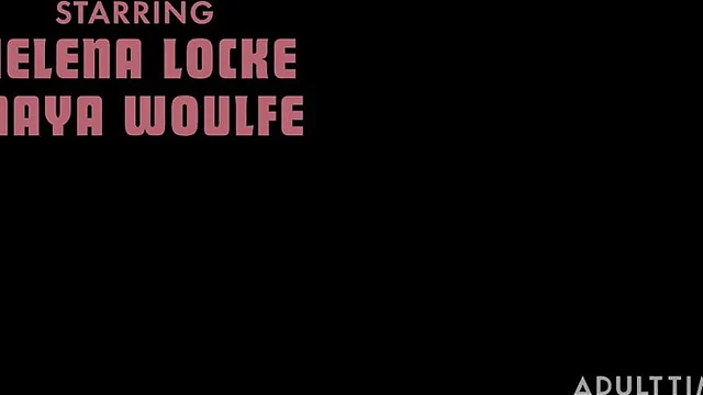 Helena Locke Gets Pleasured by Gorgeous Maya Woulfe in Steamy HD Action