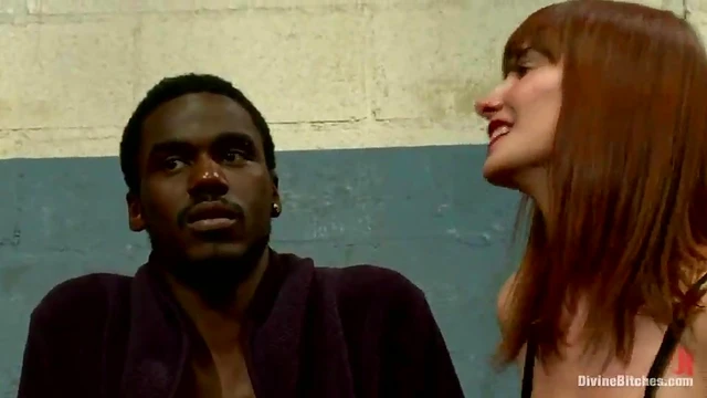 Mistress Madeline Dominates Bound Man In Steamy BDSM Strap-On Session