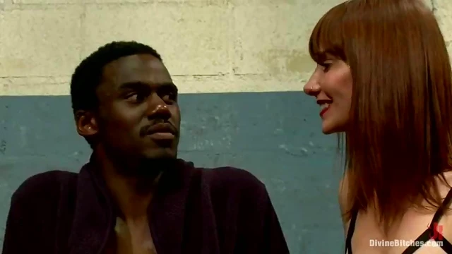 Mistress Madeline Dominates Bound Man In Steamy BDSM Strap-On Session