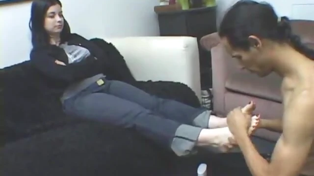 Sybil Hawthorne Dominates Stud With Toe & Foot Massage Before Hardcore Action