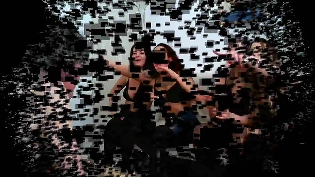 German Spit Party: Hot Babes Share Saliva in Explicit Orgy Fun