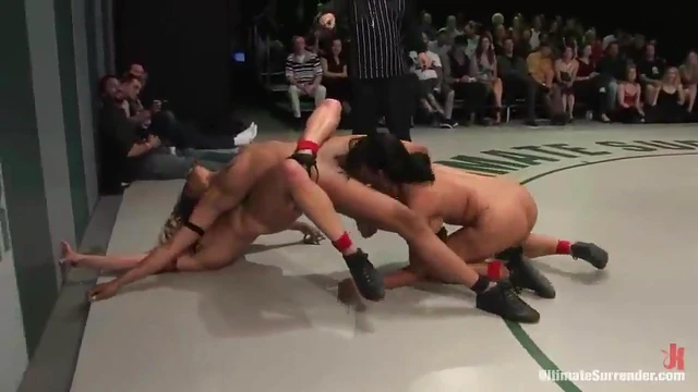 Sizzling Lesbian Match-Up With Hot Couples Getting Naughty Together