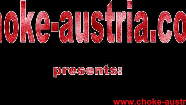 Submissive Male Chokes Under Dominatrix's Erotic Breath Control Power Play