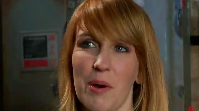 Naked Rope Bound Submissive Toyed by Dominant Mistress Mallory Mallone