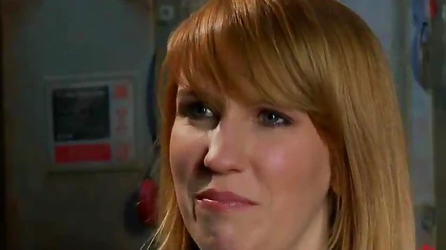 Naked Rope Bound Submissive Toyed by Dominant Mistress Mallory Mallone