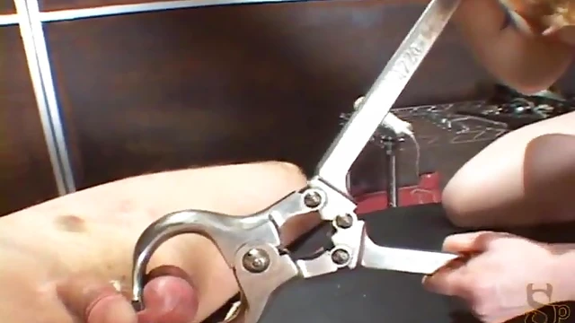 Long-Haired Babes Compassionately Bust Balls in Steamy BDSM Sex Play