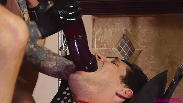 Sensual Mona Wales Dominates Dude with Strapon Torture and Pegging Power Play