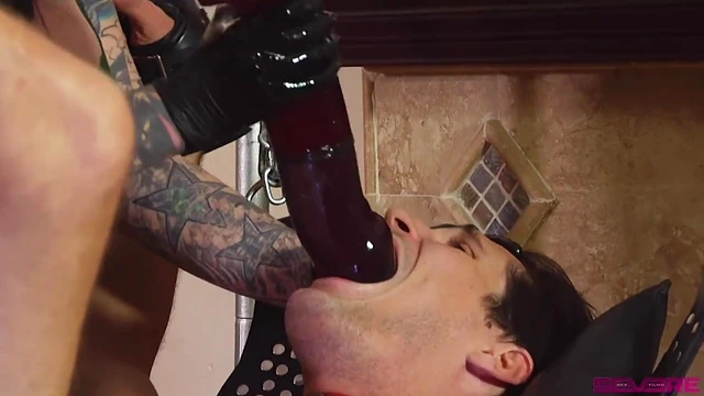 Sensual Mona Wales Dominates Dude with Strapon Torture and Pegging Power Play