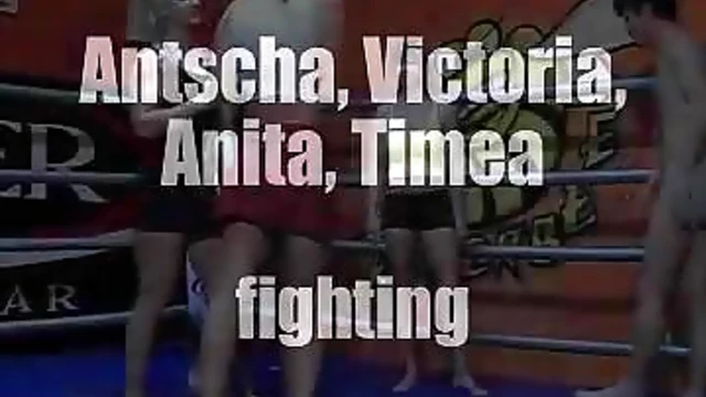 Handsome Stud Wrestles Three Hot Babes In The Ring For Steamy Sex Action