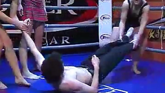 Handsome Stud Wrestles Three Hot Babes In The Ring For Steamy Sex Action