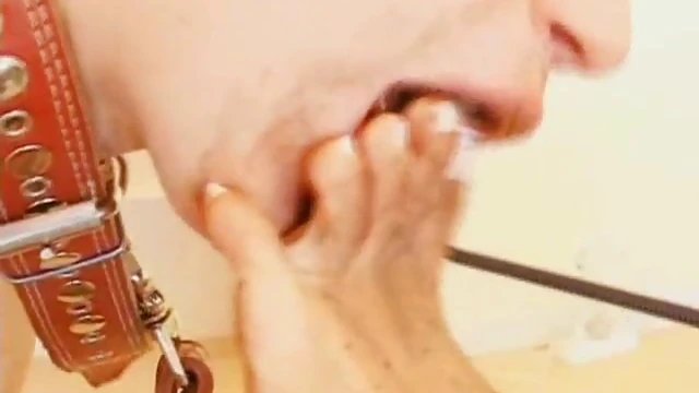 Femdom Slave Worshipfully Licks Mistress's Seductive Toes Close-Up Shoot
