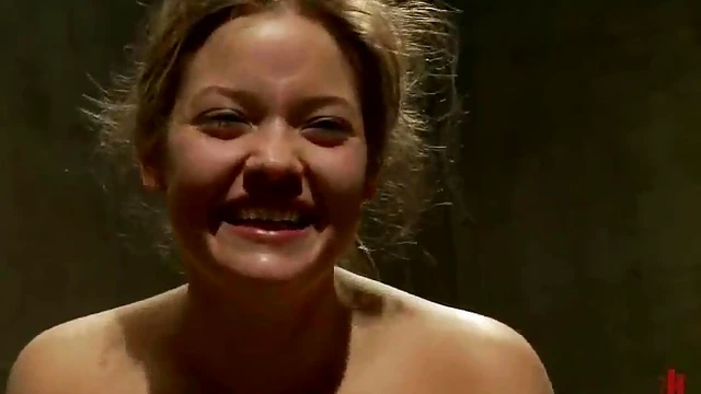 Dominant Bitches Roughly Take Control Over Slim Brunette For Kinky Sex